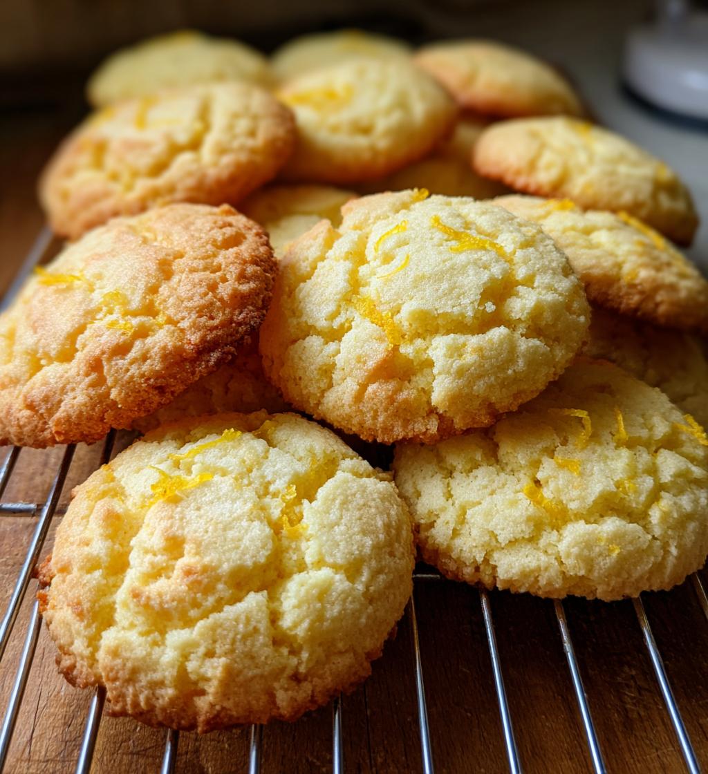 Lemon Cake Cookies - detail 1