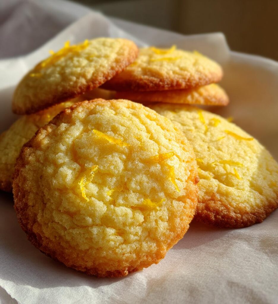Lemon Cake Cookies