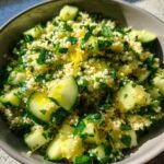 Lemon Cucumber Couscous Salad