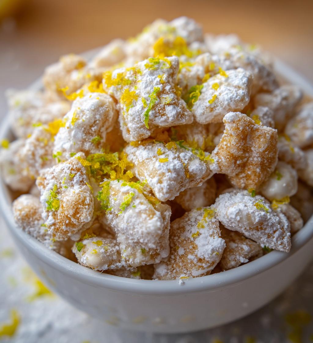 Lemonade Puppy Chow - detail 1