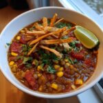 Lentil Tortilla Soup
