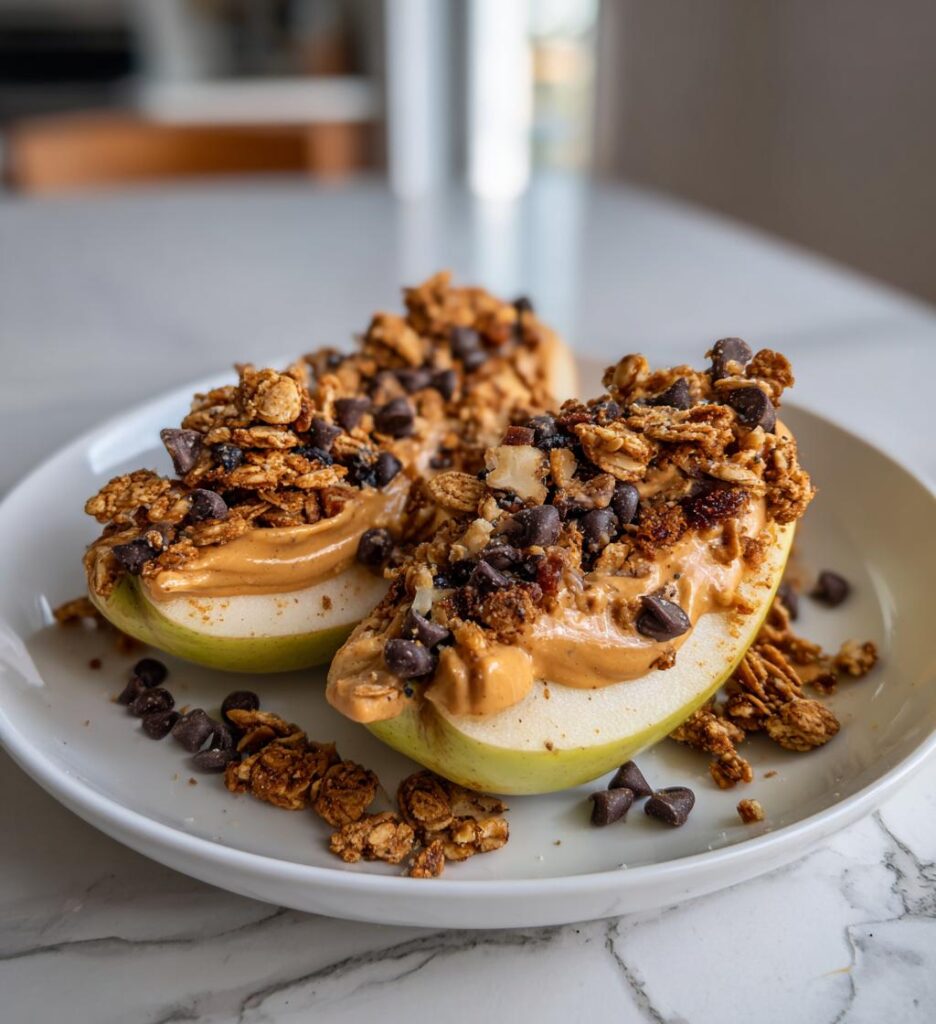 Loaded Apple Slices
