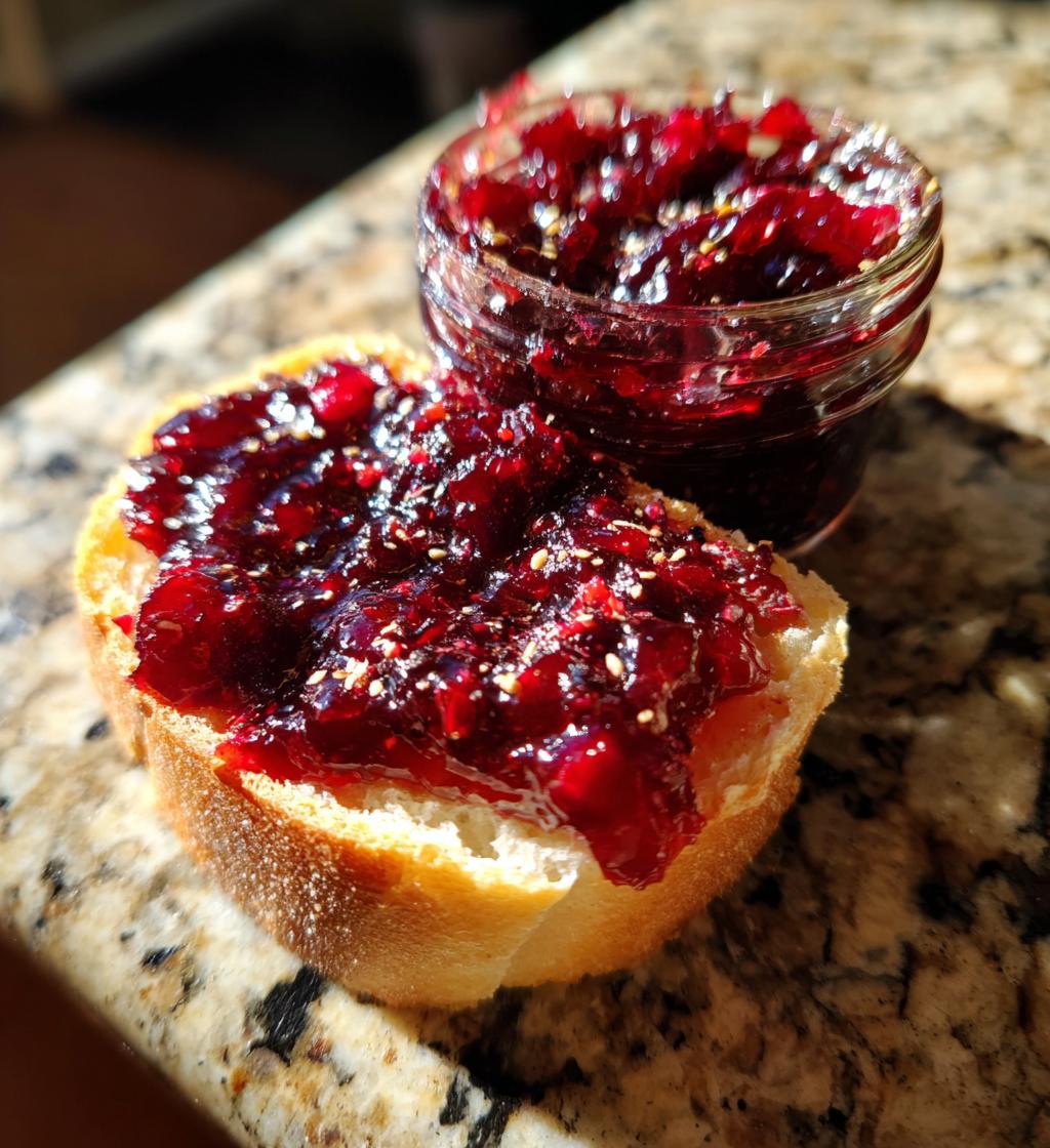 Maple Cranberry Butter - detail 1