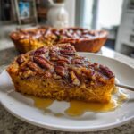 Maple Pecan Pumpkin Cobbler