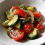 Marinated Cucumbers Onions Tomatoes