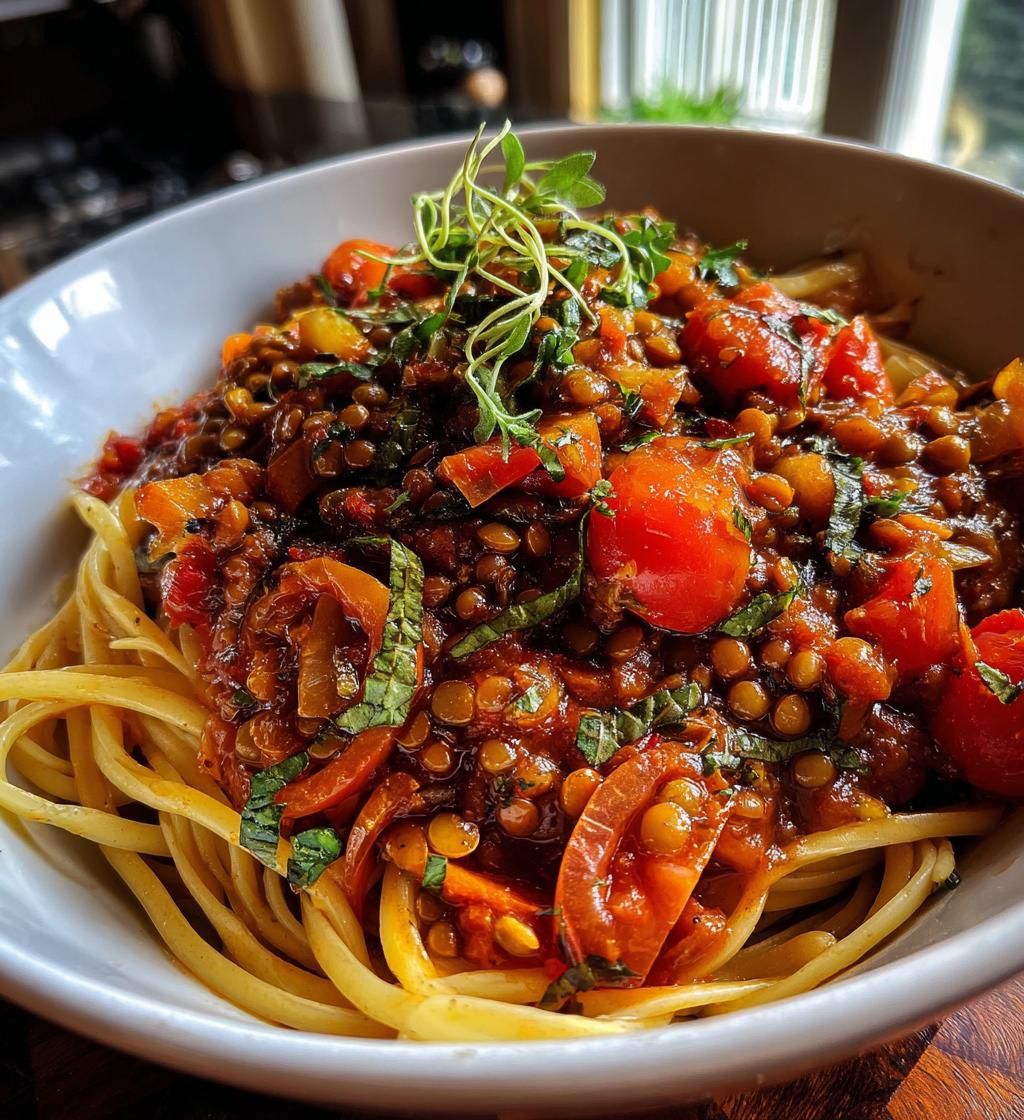 Meatless Bolognese - detail 1