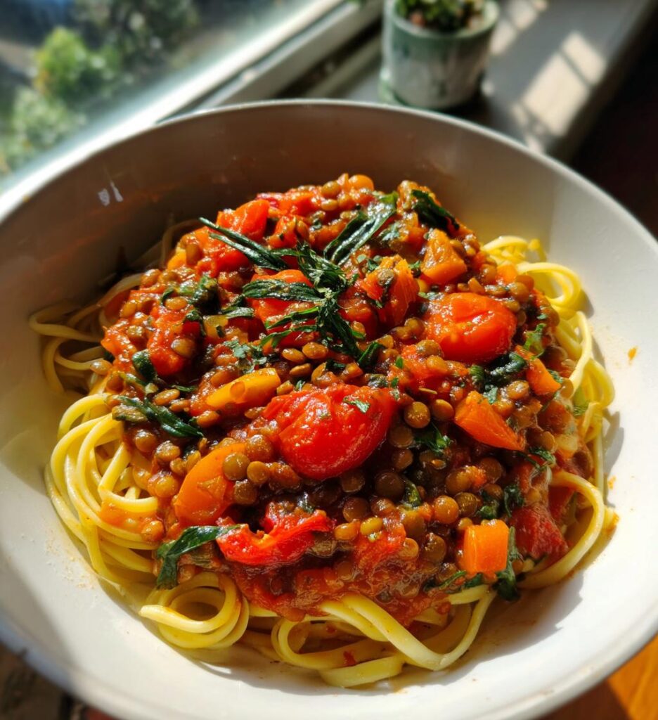 Meatless Bolognese