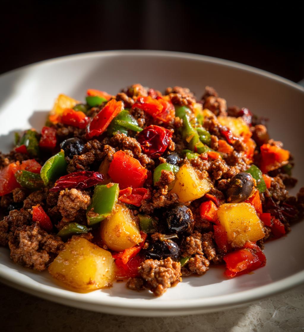 Mexican Picadillo - detail 1