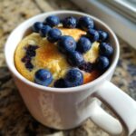 Microwave Blueberry Muffin Mug