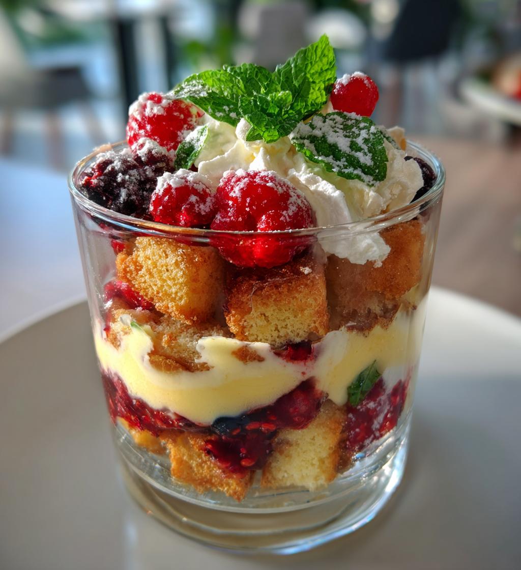 Mini Christmas Trifles