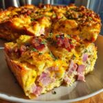 Monte Cristo Breakfast Casserole