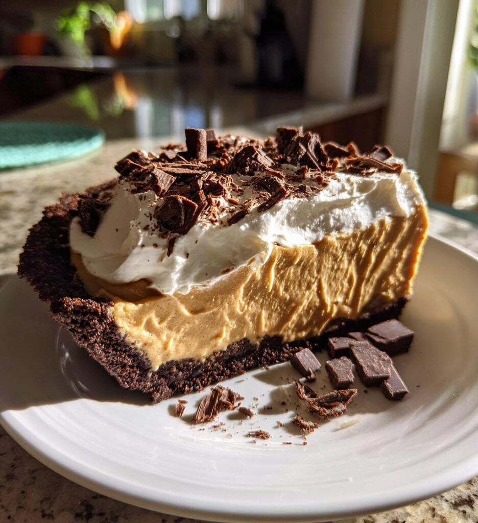 No-Bake Peanut Butter Pie Delight