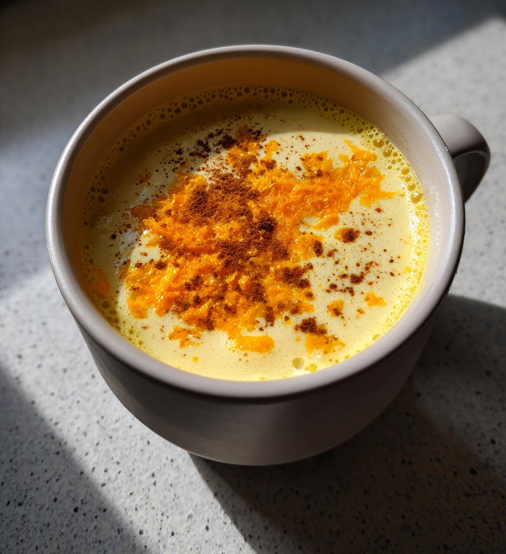 Orange Cinnamon Milk Tea - detail 1