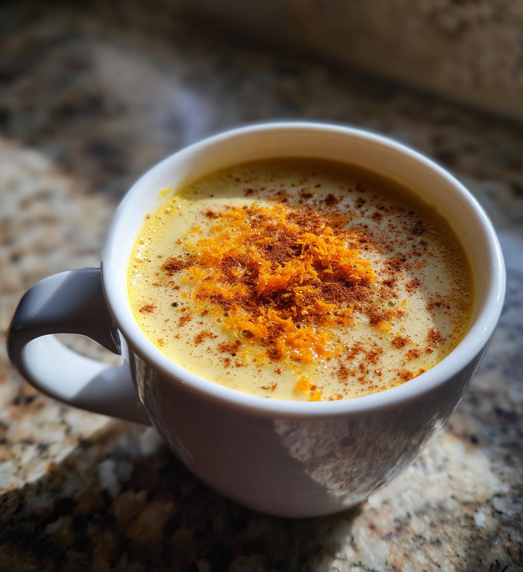 Orange Cinnamon Milk Tea