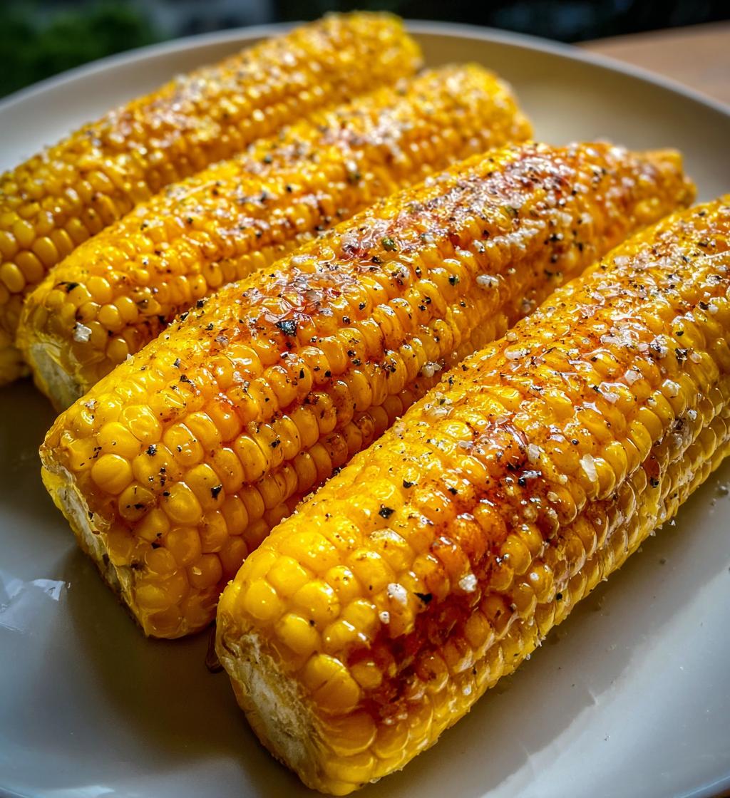 Oven Roasted Corn On The Cob - detail 1