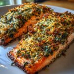Parmesan-Basil Air Fryer Salmon