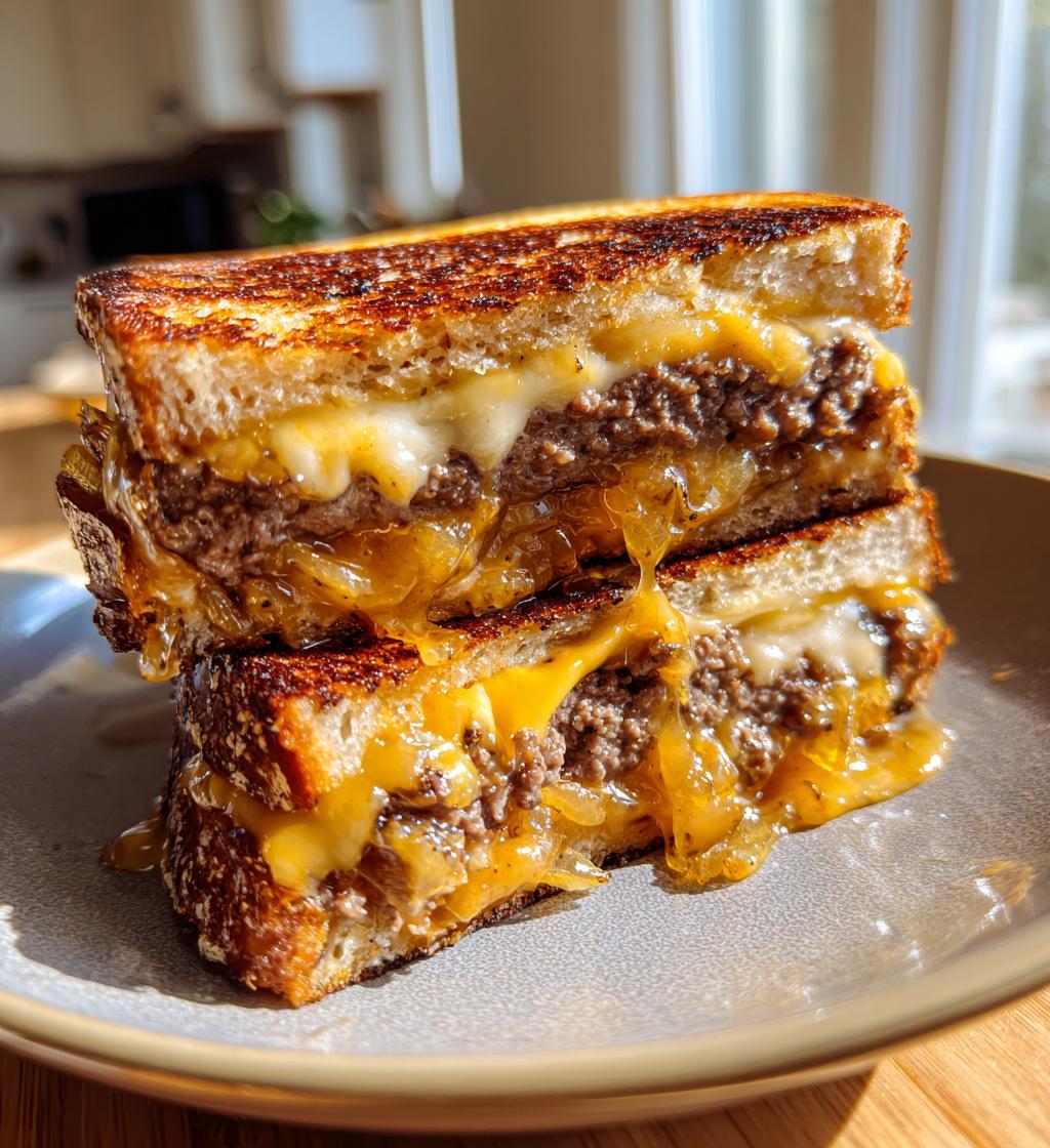 Patty Melt with Secret Sauce - detail 1