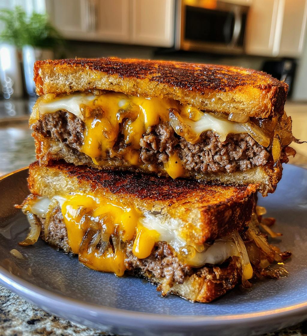 Patty Melt with Secret Sauce