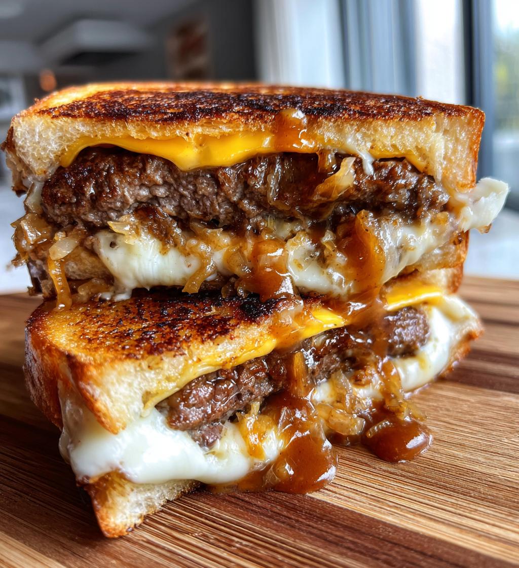Patty Melts With Secret Sauce