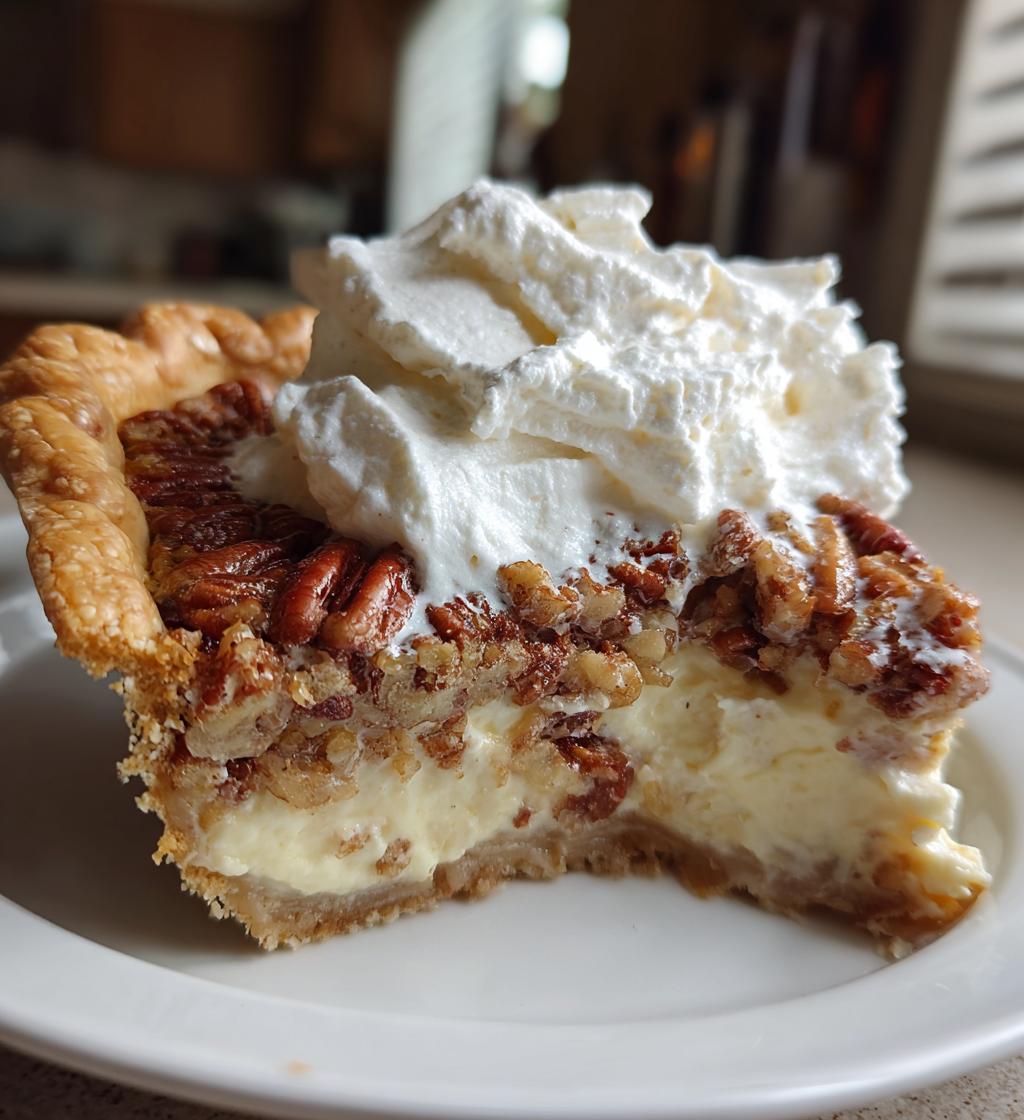 Pecan Cream Cheese Pie - detail 1