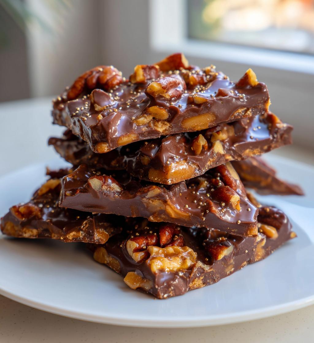 Pecan Pie Bark - detail 1