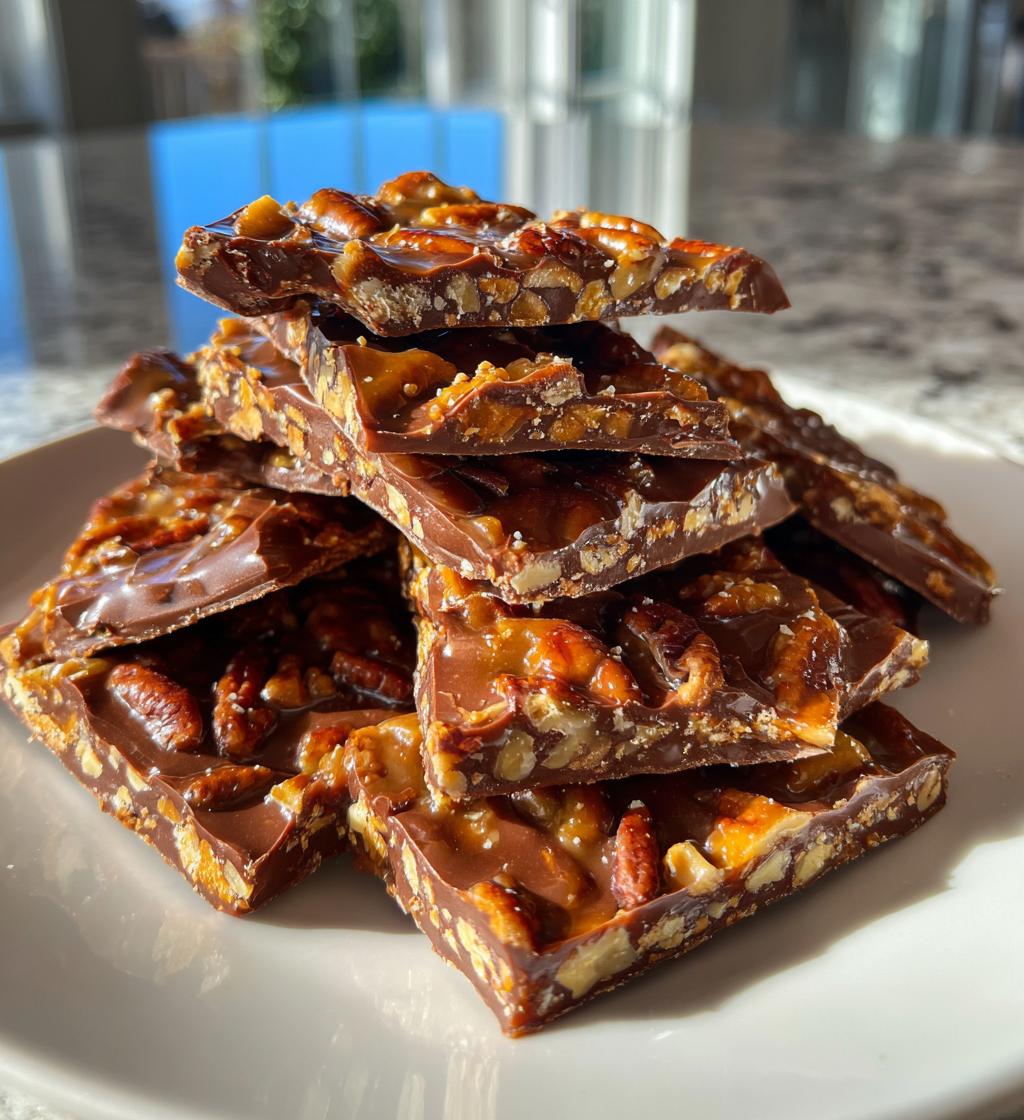 Pecan Pie Bark