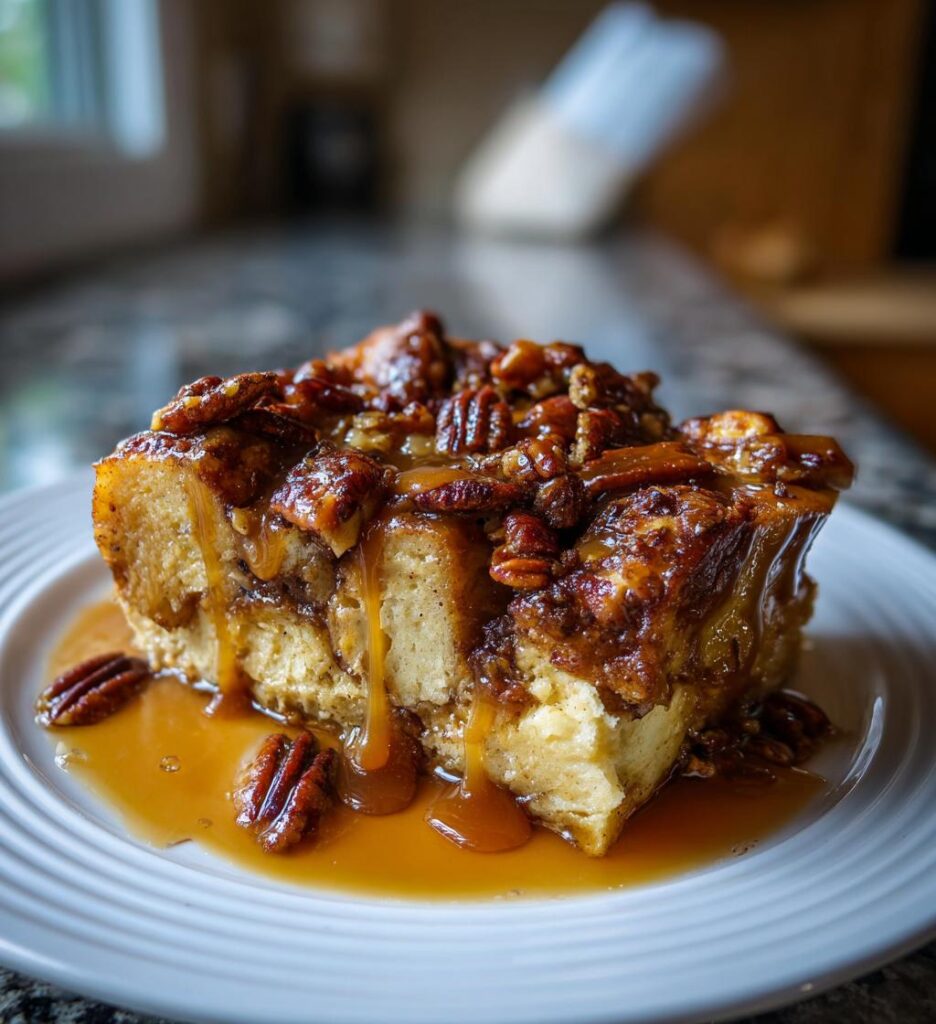 Pecan Pie Bread Pudding