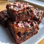 Peppermint Bark Brownies