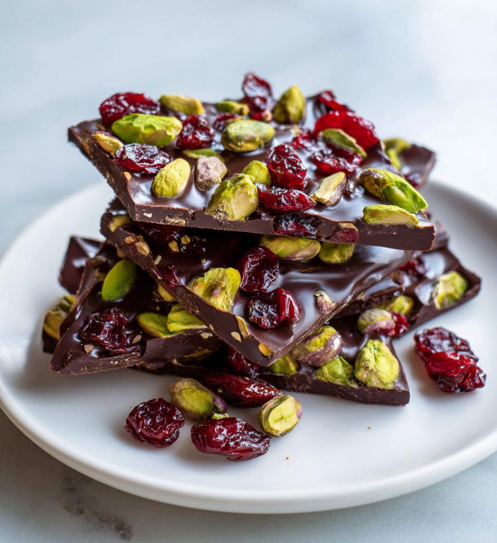 Pistachio Cranberry Bark - detail 1