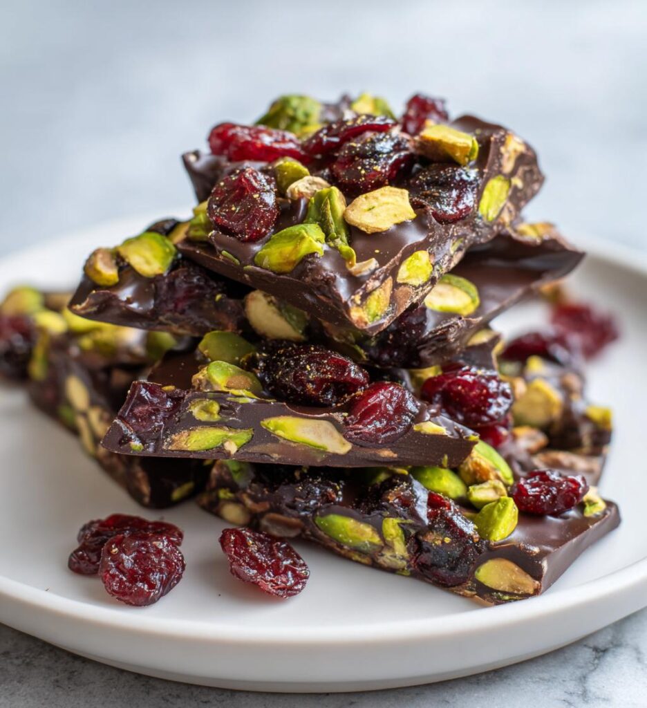 Pistachio Cranberry Bark