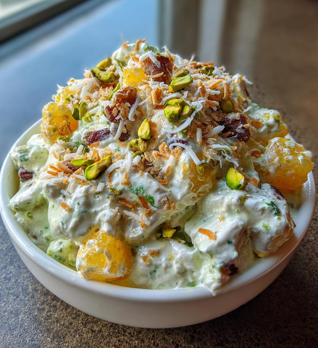 Pistachio Packed Watergate Salad