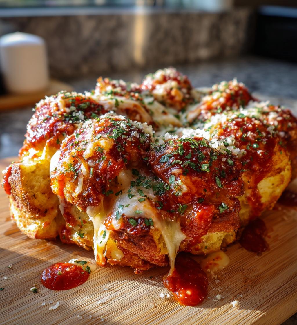 Pizza Monkey Bread - detail 1