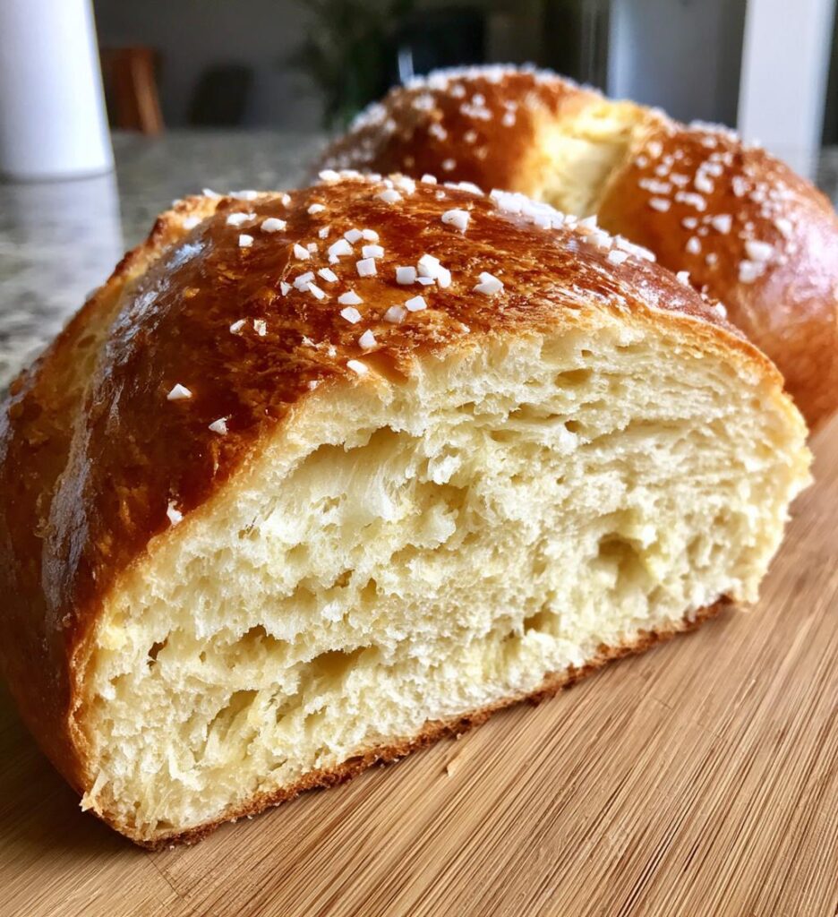 Pretzel Bread Homemade