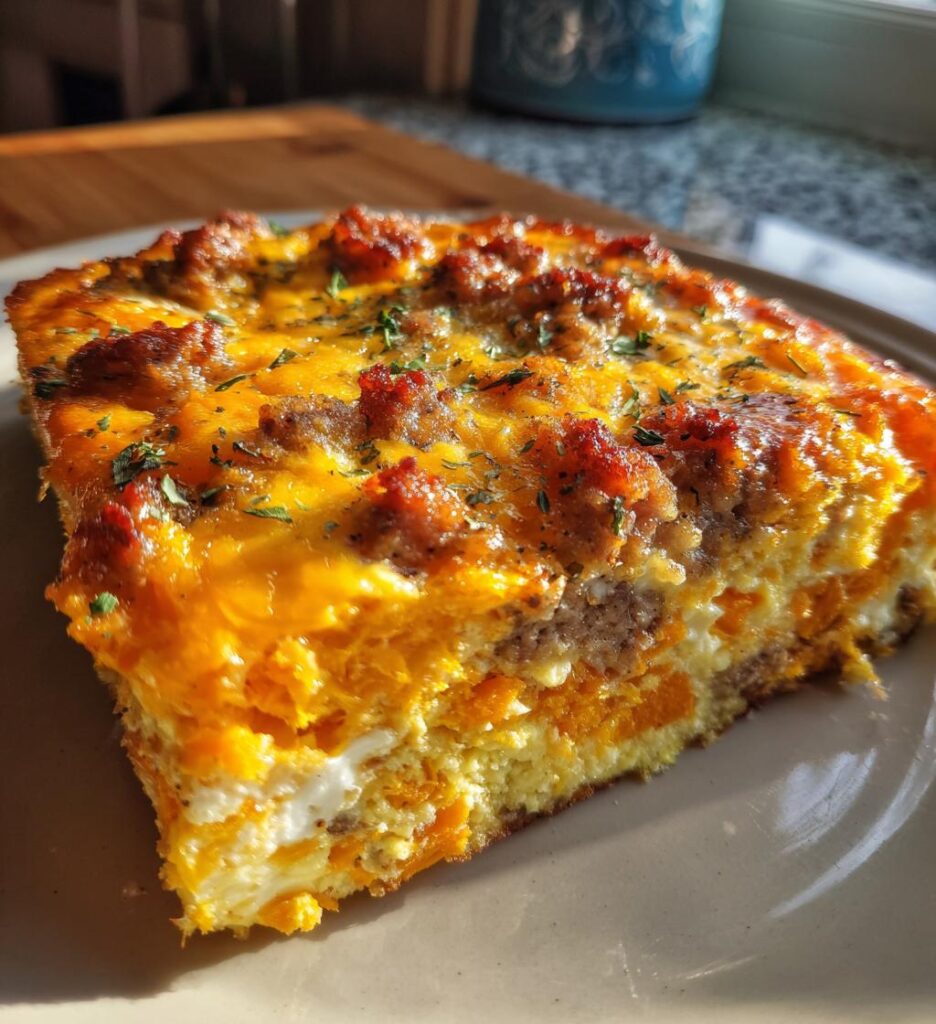 Protein-Packed Sweet Potato Egg Casserole