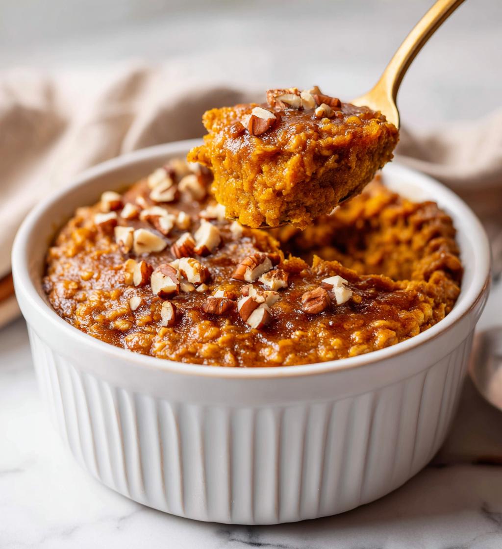 Pumpkin Baked Oatmeal - detail 1