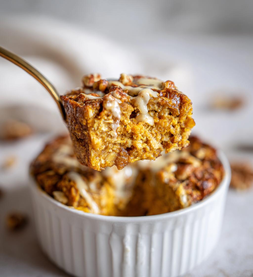 Pumpkin Baked Oatmeal