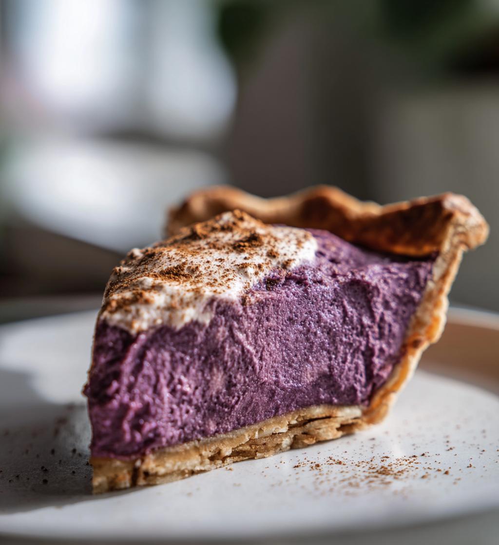Purple Sweet Potato Pie - detail 1