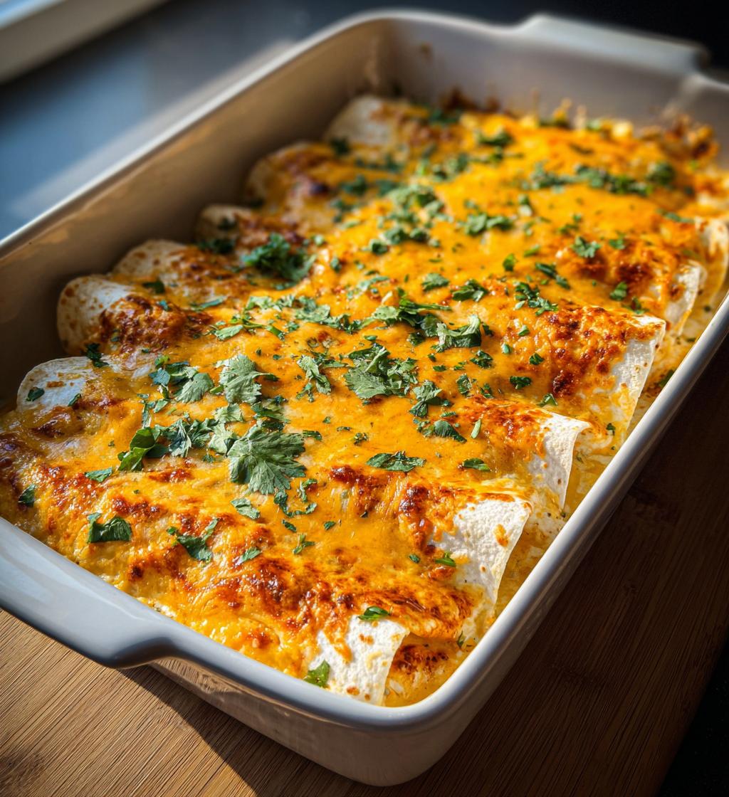 Queso Chicken Enchiladas Bake - detail 1