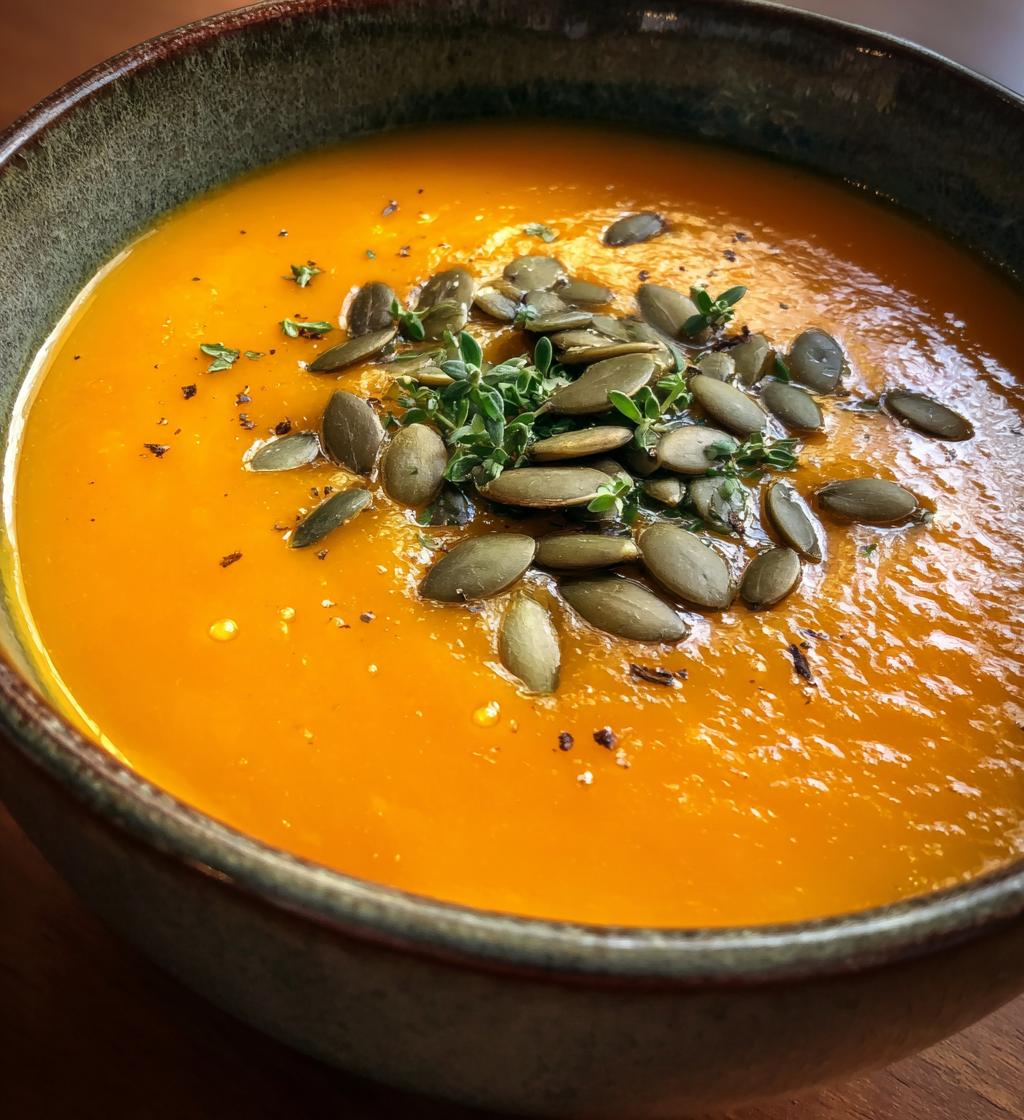 Roasted Butternut squash soup