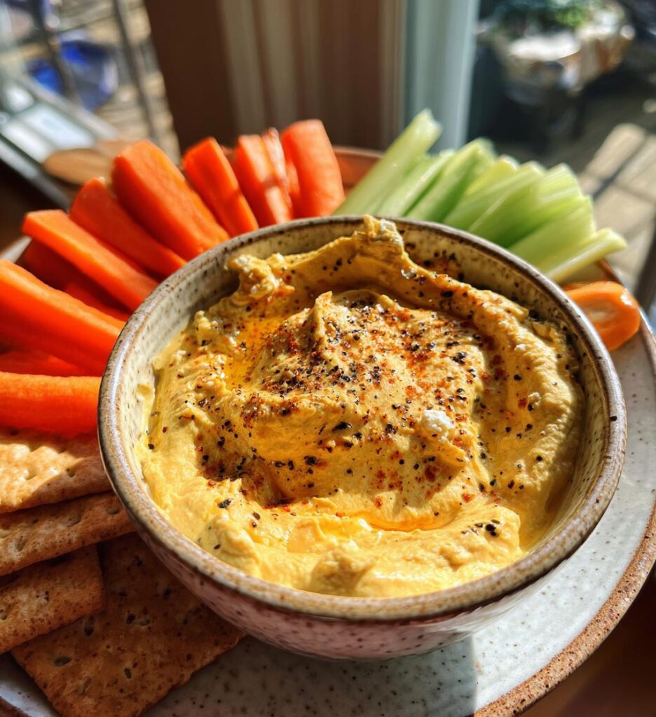 Roasted Garlic Goat Cheese Dip