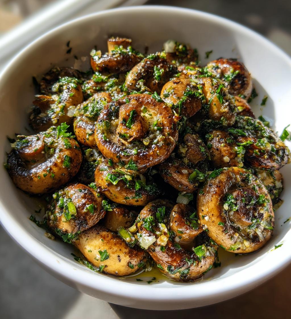Roasted Garlic Mushroom - detail 1