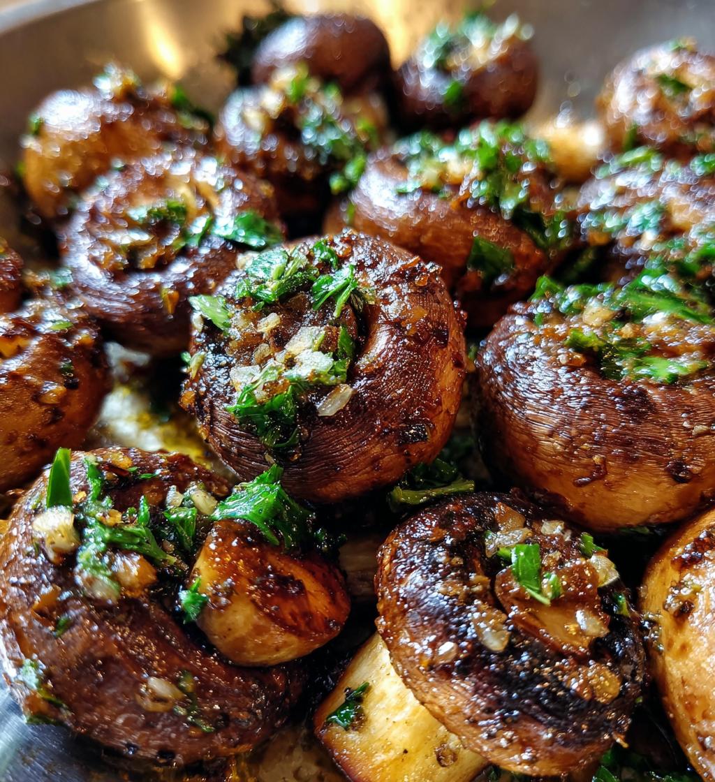 Roasted Garlic Mushroom
