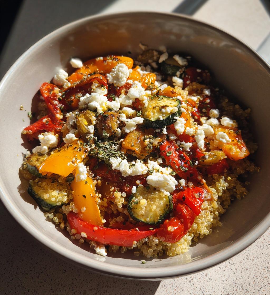 Roasted Vegetable Quinoa Bowl
