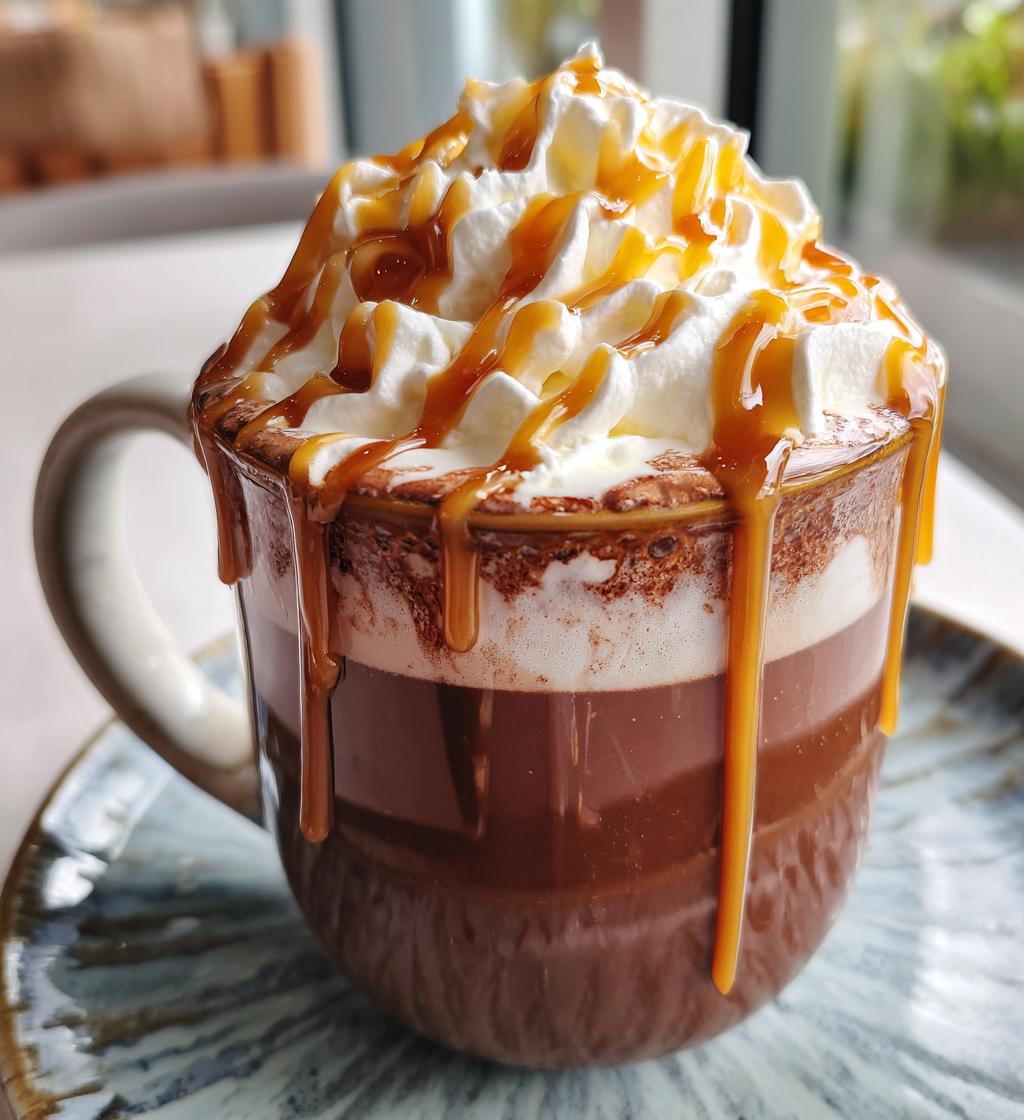 Salted Caramel Hot Chocolate - detail 1
