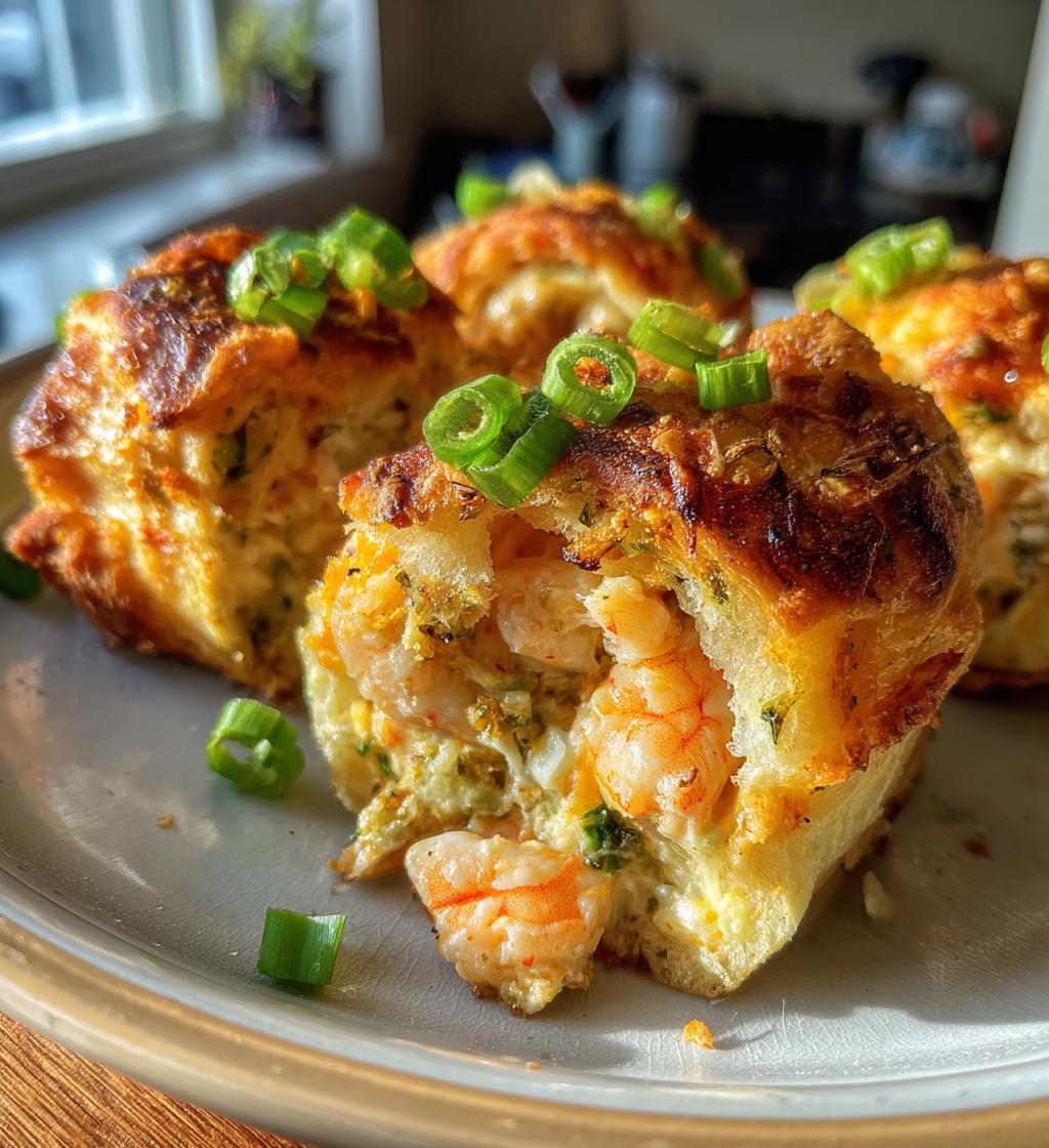 Shrimp and Crab Stuffed Crescent Bombs - detail 1