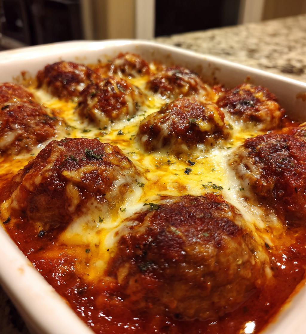 Slow Cooker Chicken Parm Meatballs - detail 1