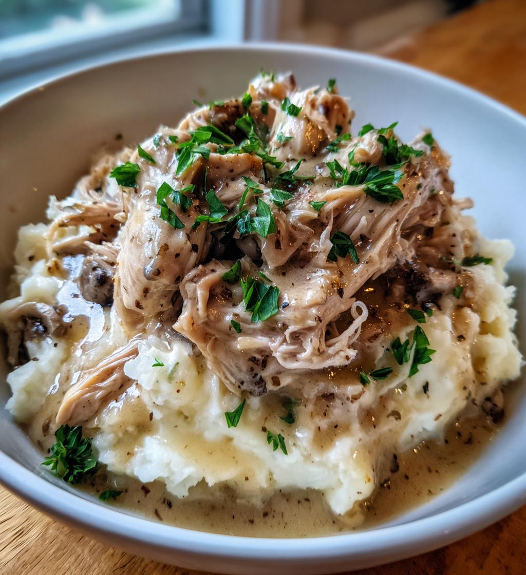 Slow Cooker Chicken and Gravy - detail 1