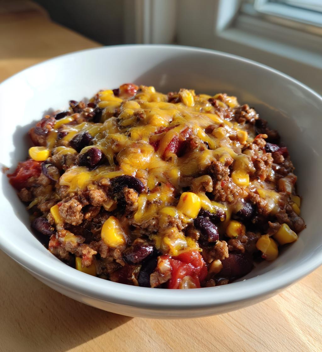 Slow Cooker Cowboy Casserole