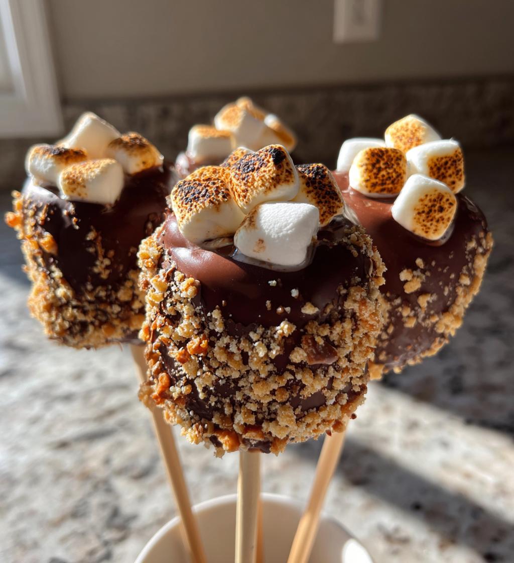 S'mores Pops - detail 1