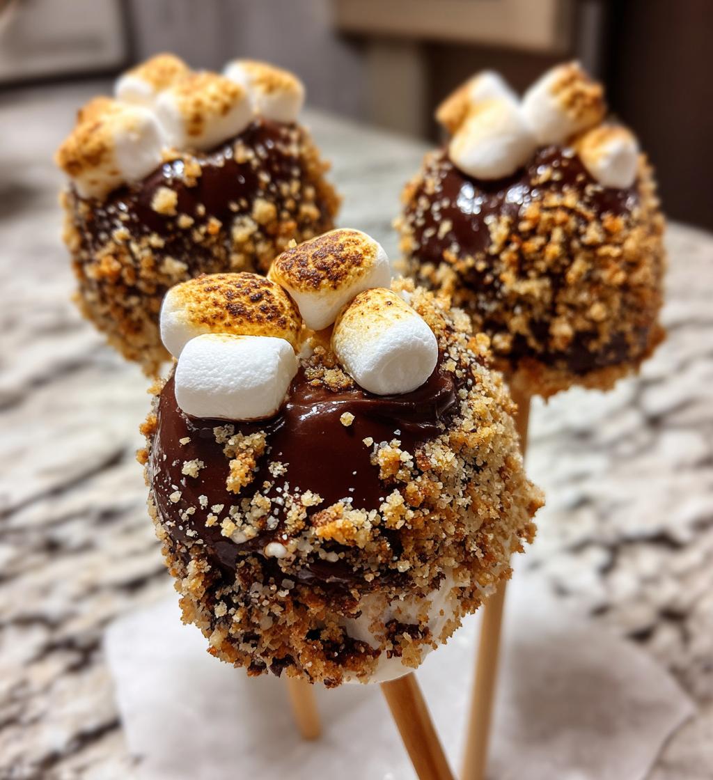S'mores Pops